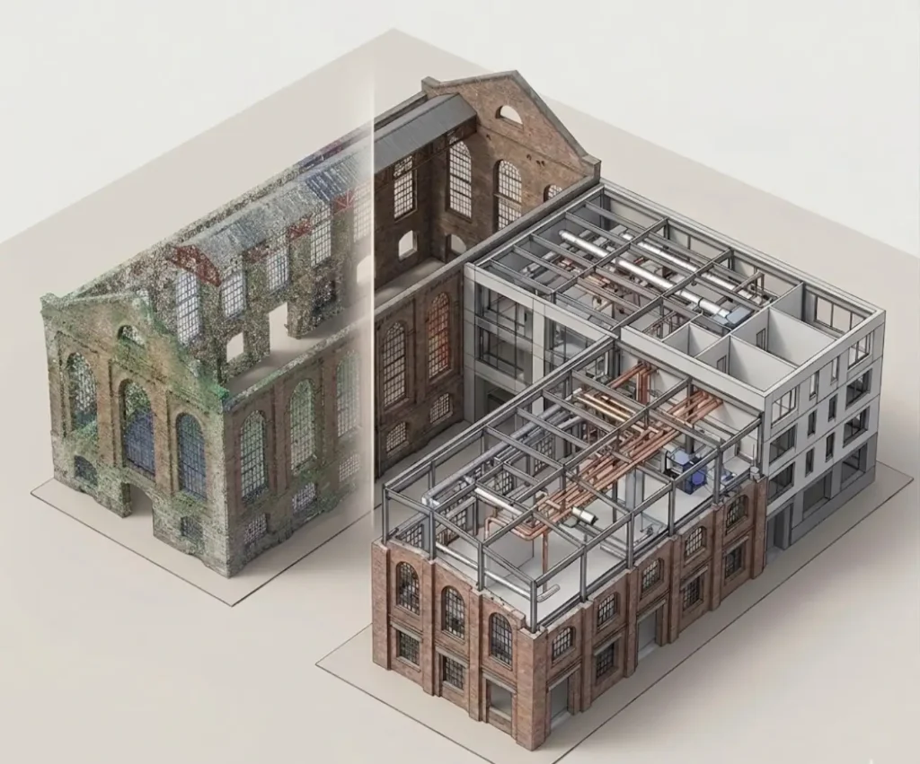 point cloud to bim conversion