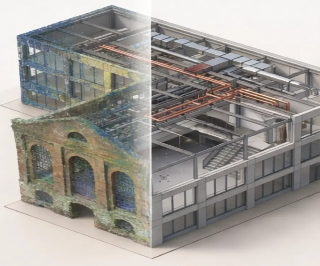point cloud to bim services