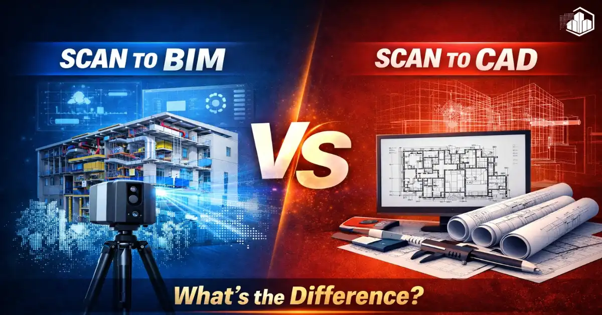 Scan to BIM vs Scan to CAD