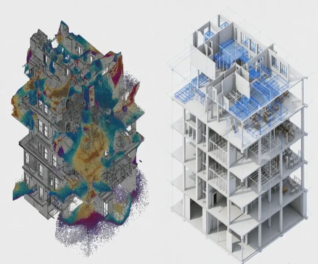 scan to revit modeling
